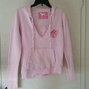 Pink hoodie